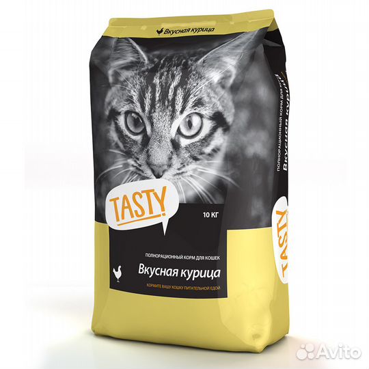 Сухой корм для собак и кошек tasty, 10 кг