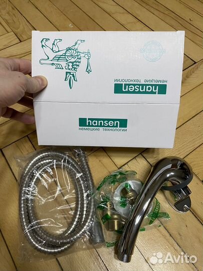 Hansen лейка душевая + шланг 1,5м, новое