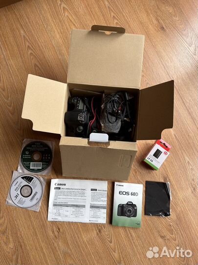 Зеркальный фотоаппарат canon eos 60d