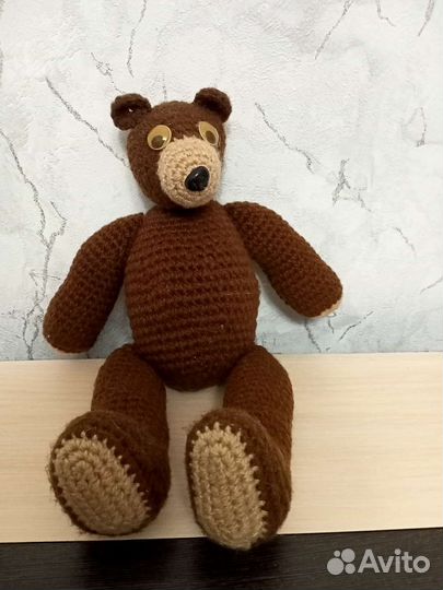Вязаный мишка