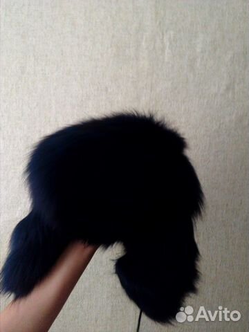 Песцовая (зимняя) детская шапка