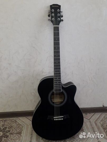 Новая акустическая гитара Рокстар, 40 дюймов