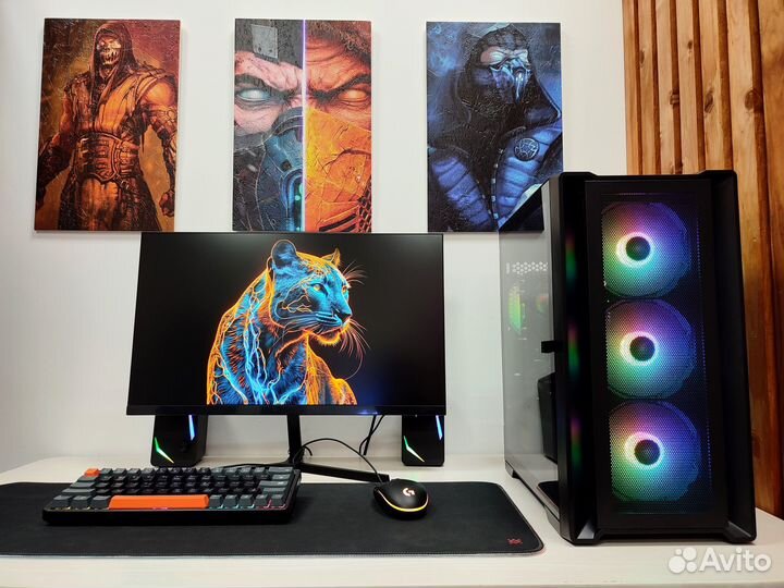 Современный Пк Ryzen 5 5600 с RX7600 Гарантия