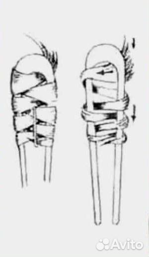 Бигуди зигзаг