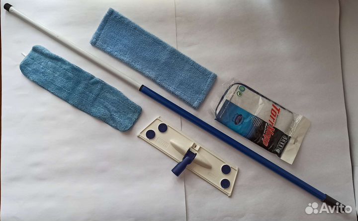 Швабра Smart белый кот с насадками