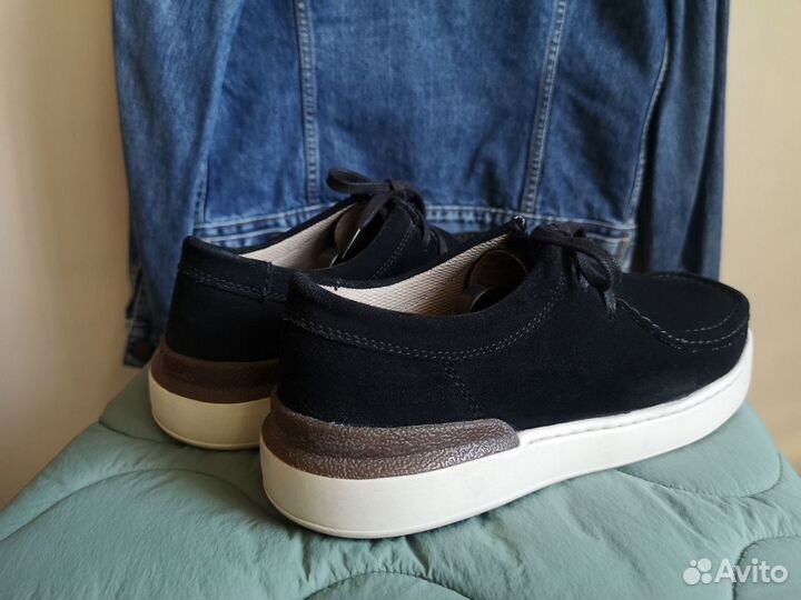 Мужские ботинки clarks wallabee 42р