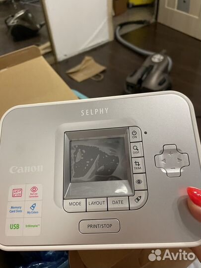 Фото принтер компакт canon selphy cp750