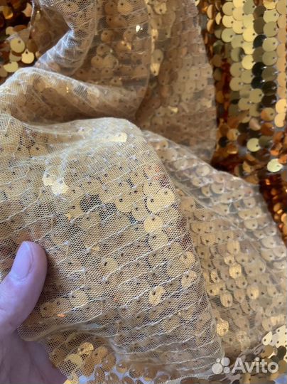 Ткань с паетками