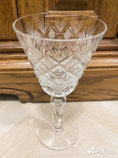 Фужеры хоу тальные СССР Ромбы Гусь-Хрустальный