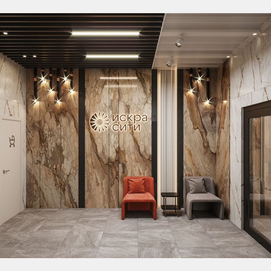 1-к. квартира, 38 м², 2/18 эт.