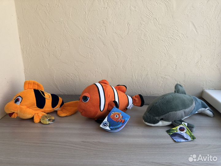 Рыбки Немо.Дельфинчик.Новые игрушки