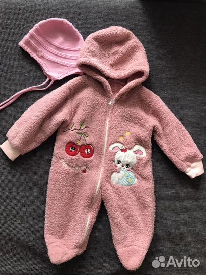 Комбинезон с шапочкой