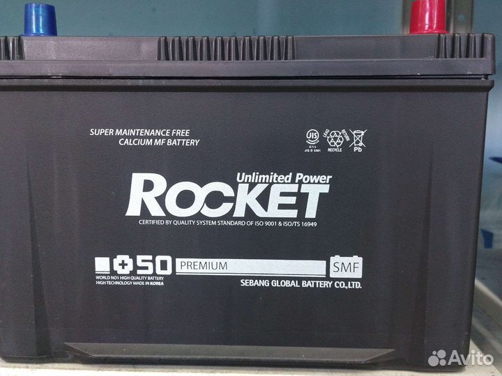 Аккумулятор 6 ст - 95 Rocket Asia
