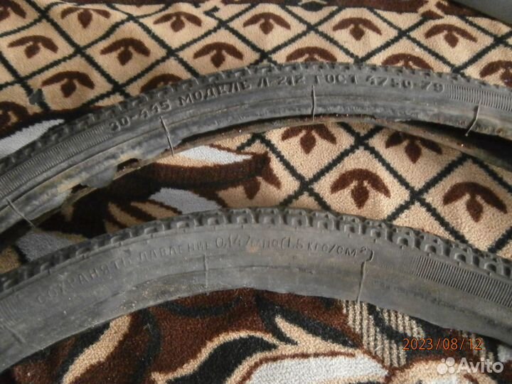 Две шины на школьник модель Л-212 гост 4750-79