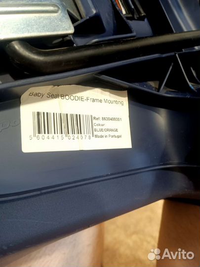 Детское велокресло заднее polisport