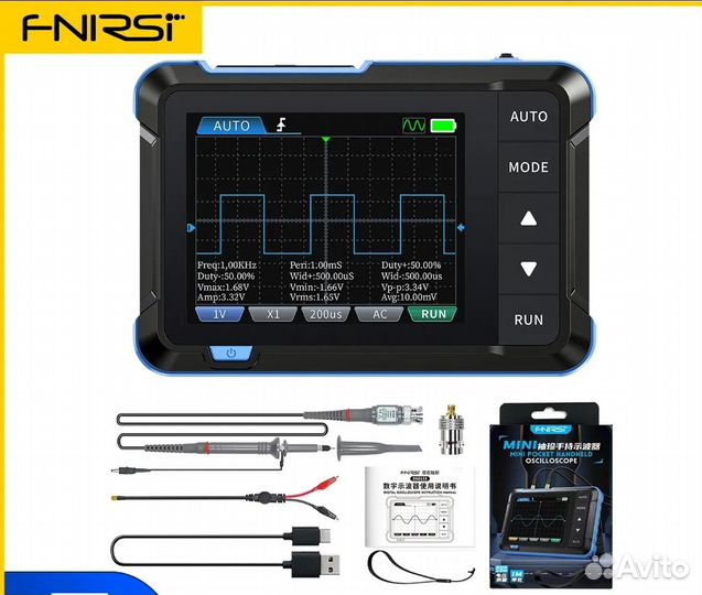 Осциллограф Fnirsi - 153 с АКБ