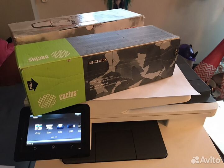 Цветной лазерный принтер HP