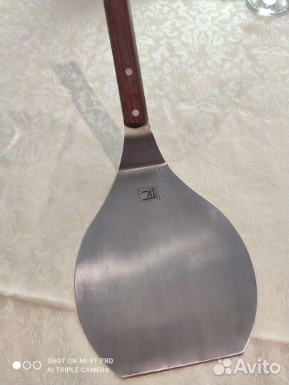 Лопатка поварская из нержавейки