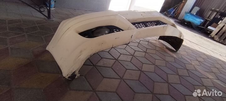 Передний бампер на мерседес Е-Класс w211 рест