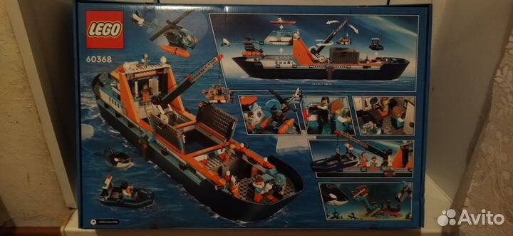 Lego City 60368 Корабль Исследователь Арктики