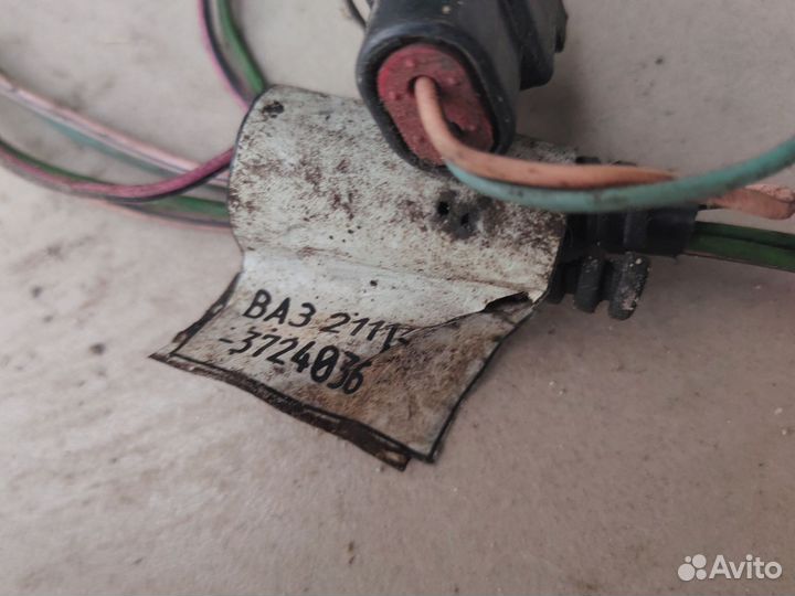 Проводка форсунок LADA 2114-3724036