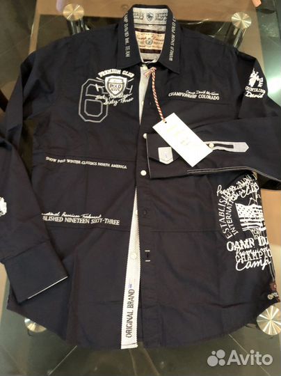 Рубашка мужская camp david оригинал новая лимит