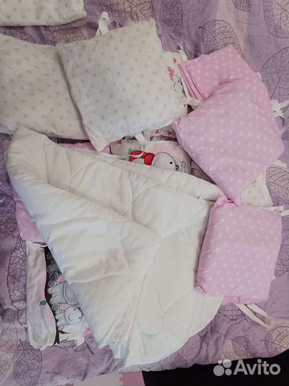 Комплект бартиков с одеялом