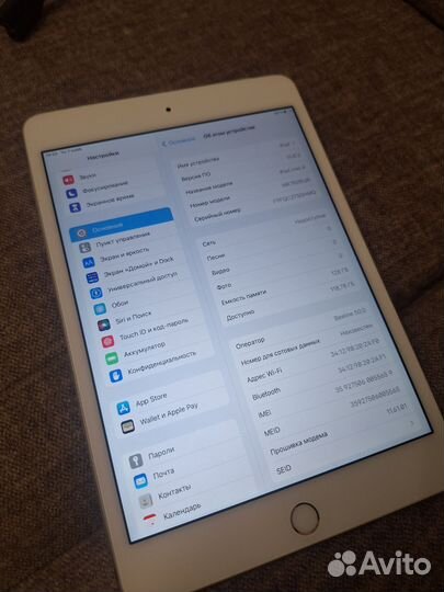 iPad mini 4 128gb Sim