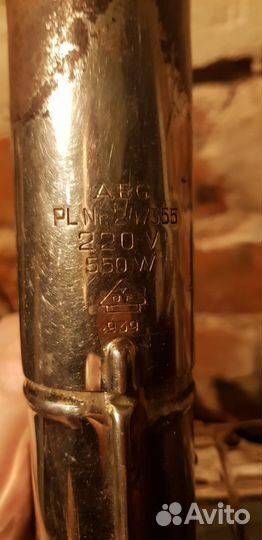 Старинный фен AEG, Германия, 1920е годы