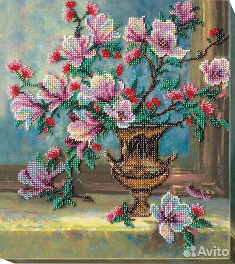 Набор для вышивания бисером метрика