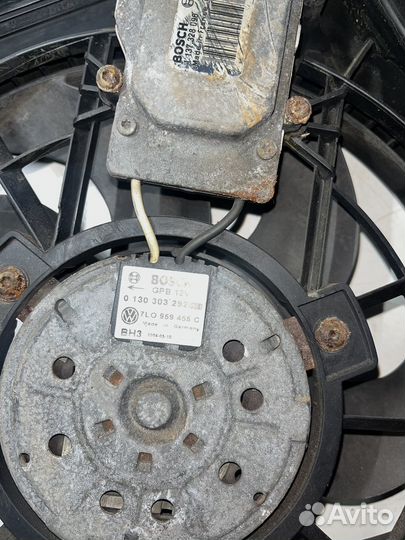 Вентилятор радиатора VW Touareg 3.2 BMX