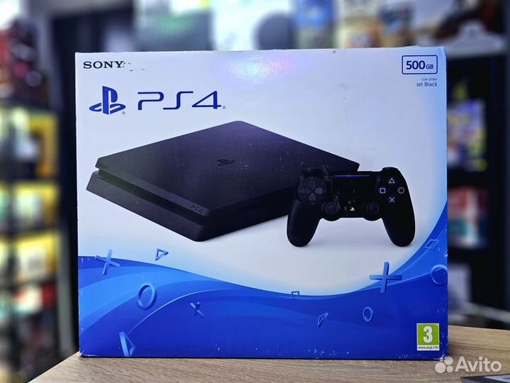 Sony PlayStation 4 Slim евро + гарантия