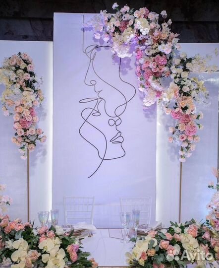 Свадебное оформление, декор