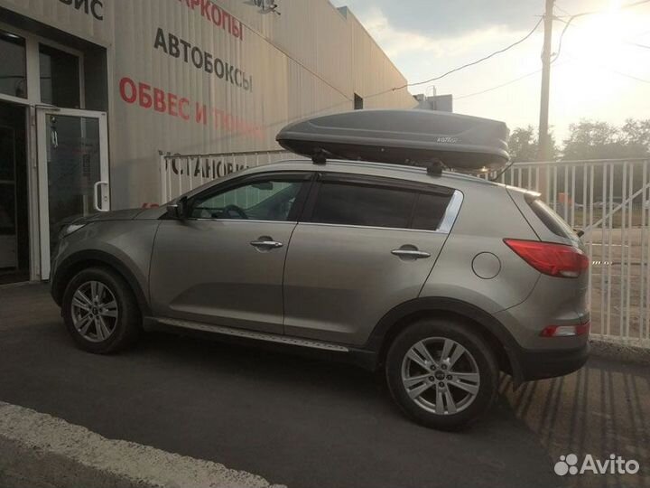 Багажник на инт. рейлинги Audi A4 Avant B9 Restyli