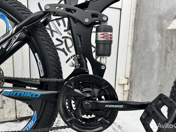 Велосипед на литых дисках