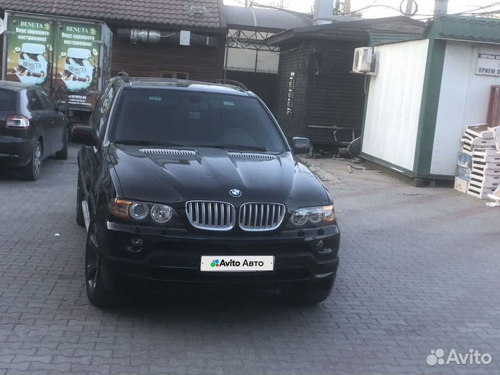 BMW X5 4.4 AT, 2005, 370 000 км