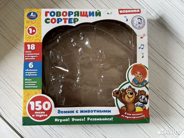 Сортер домик музыкальный