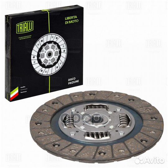 Диск сцеп. ведом. для а/м Hyundai Solaris (17)