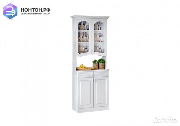 Буфет Констанция 2-х створчатый белый