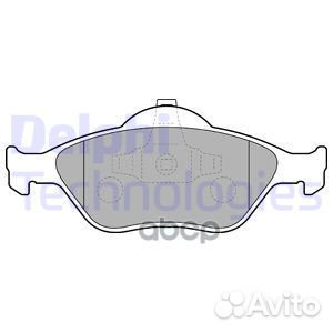 Колодки тормозные дисковые перед LP1469 Delphi