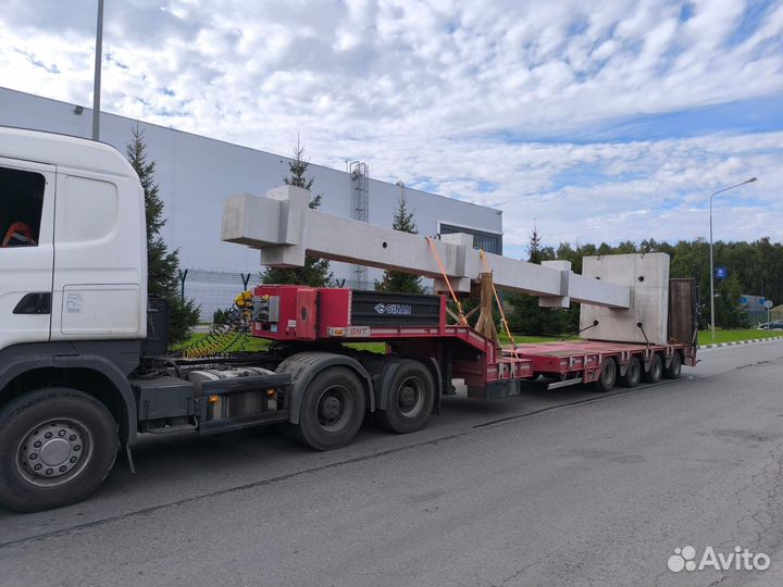 Грузоперевозки тралом низкорамный