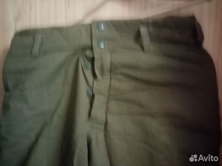 Ватные военные штаны СССР