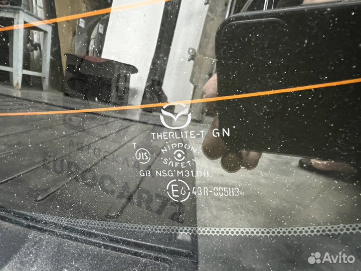 Стекло заднее Mazda 6 GH 2007-2012