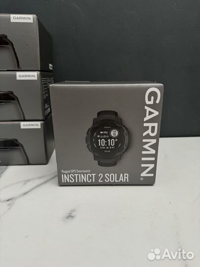 Garmin instinct 2 solar a-Черный/Графит