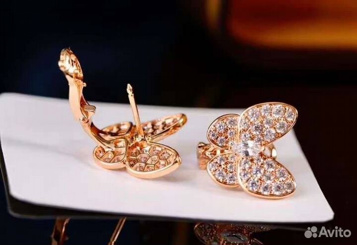 Серьги Van Cleef Ванклиф