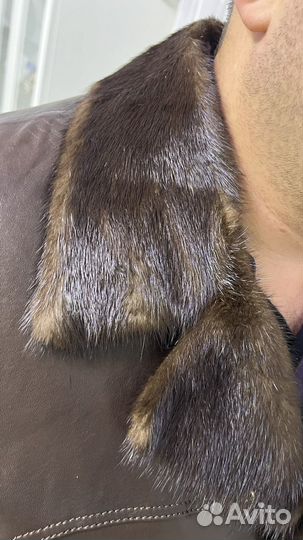 Дубленка натуральная мужская