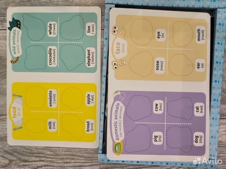 Игра настольная Учим английский язык