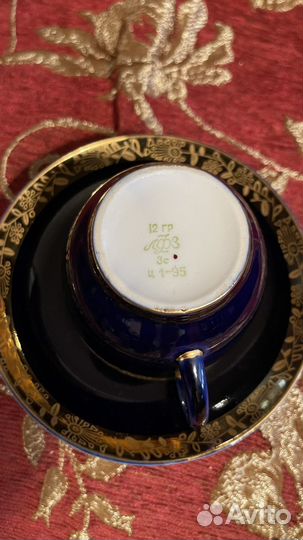 Чашка с блюдцем лфз