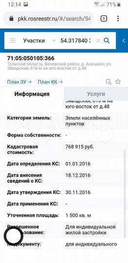 Участок 15 сот. (ИЖС)