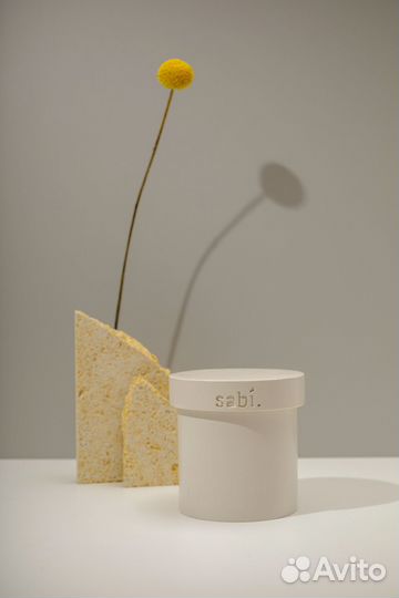 Свеча соевая ароматическая Sabi
